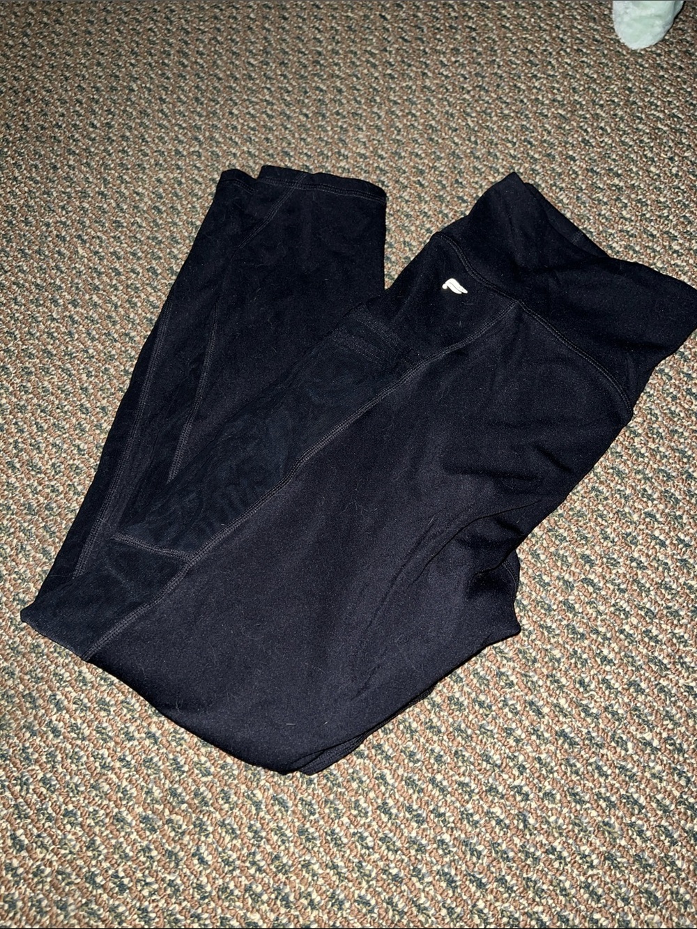 5 pairs- Fabletics Black Motion365 Active Leggings